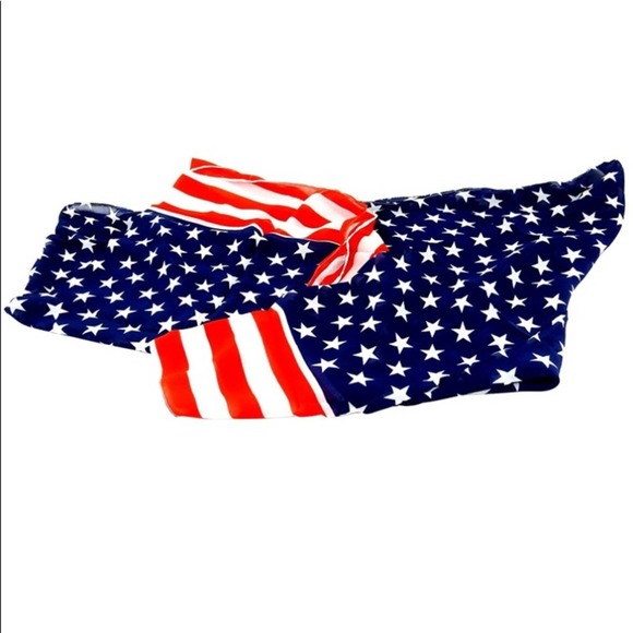 Patriotic American Flag Infinity Scarf! - Picture 2 of 4
